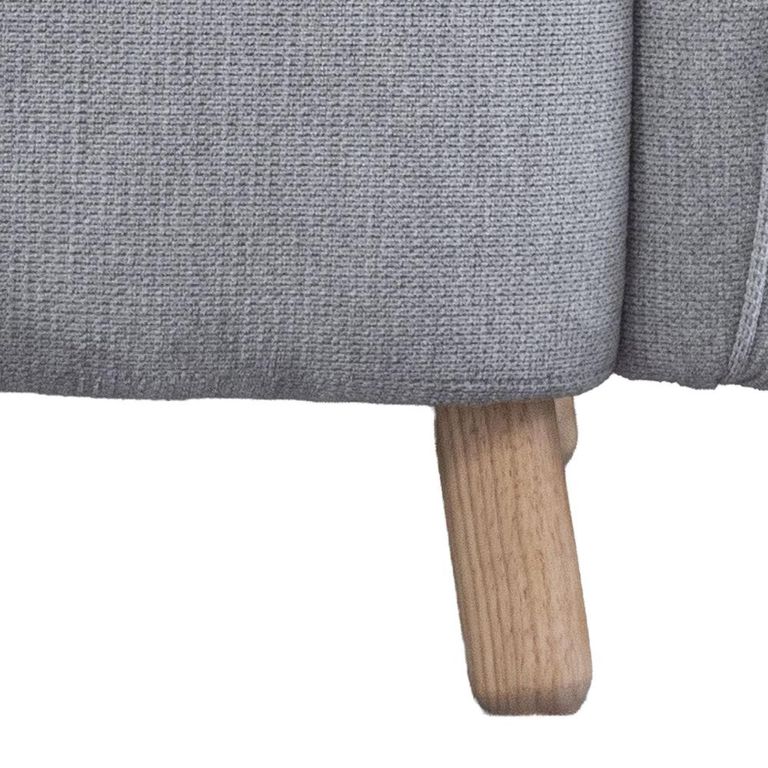 Georgia Armchair - Light Grey - Fabric