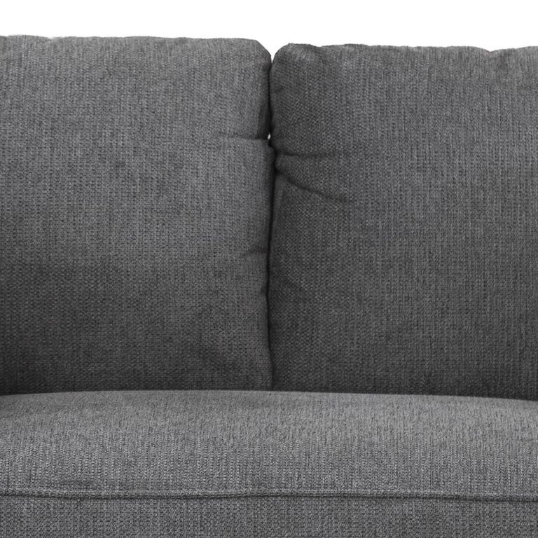 Georgia Sofa - 2 Seater - Dark Grey - Fabric