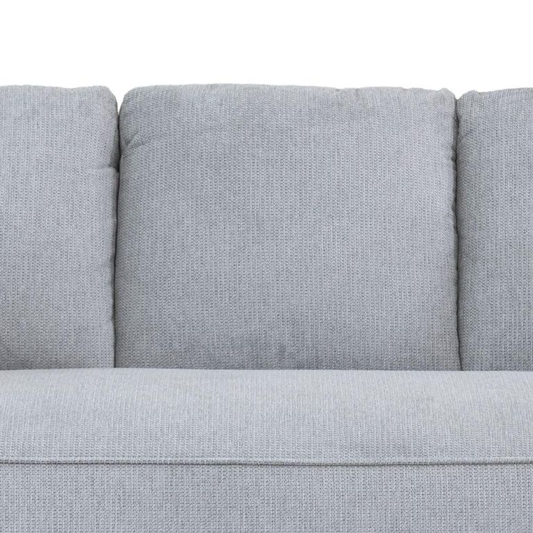Georgia Sofa - 3 Seater - Light Grey - Fabric