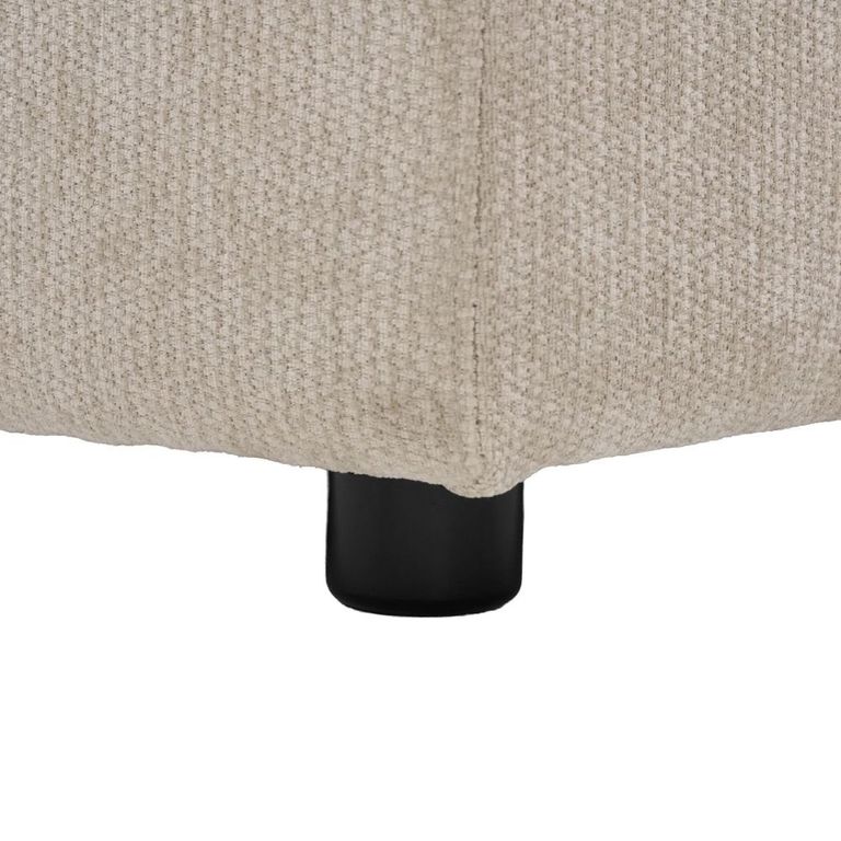 Haven Modular Sofa Suite - 3 Seater - with Footstool - Biscuit - Fabric