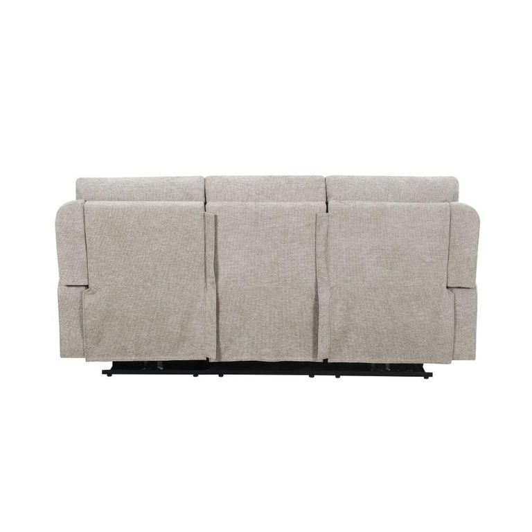 Knightsbridge Electric Recliner Sofa - 3 Seater - Fossil - Fabric