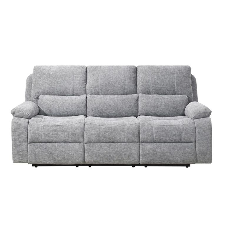 Knightsbridge Electric Recliner Sofa Suite - 3+1+1 Seater - Granite - Fabric