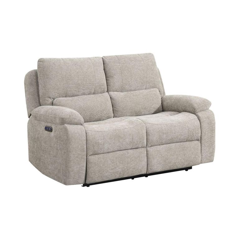 Knightsbridge Electric Recliner Sofa Suite - 3+2 Seater - Fossil - Fabric