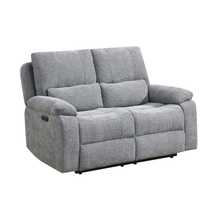 Knightsbridge Electric Recliner Sofa Suite - 3+2 Seater - Granite - Fabric
