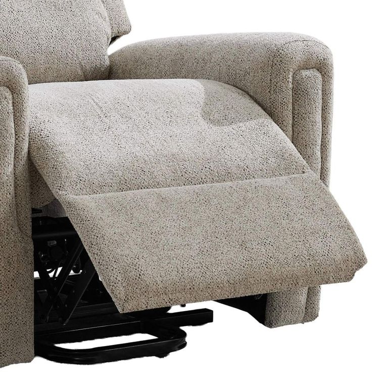 Mayfair Electric Lift & Tilt Armchair - Quad Motor - Beige - Fabric
