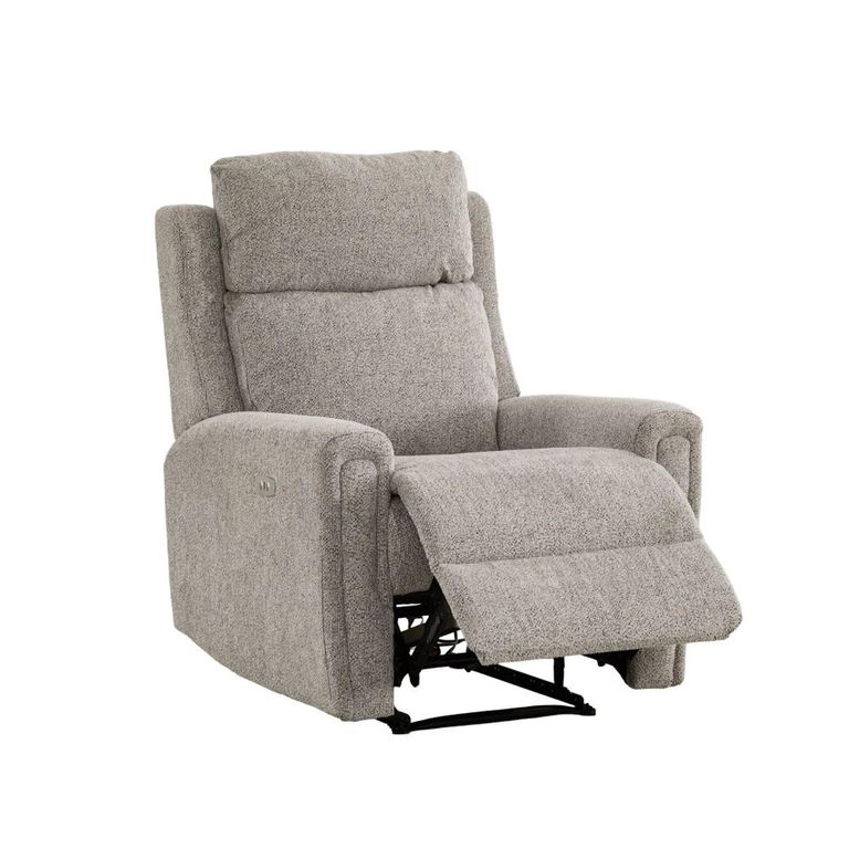 Mayfair Electric Recliner Armchair - Ash Grey - Fabric