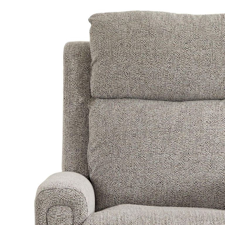 Mayfair Electric Recliner Armchair - Ash Grey - Fabric