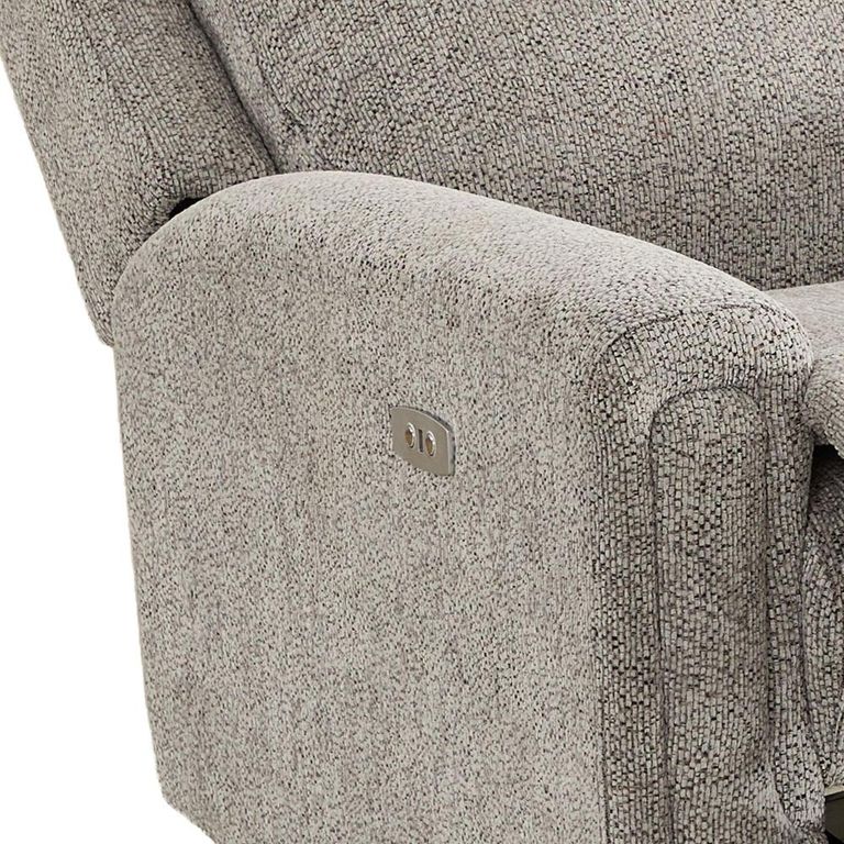 Mayfair Electric Recliner Armchair - Ash Grey - Fabric