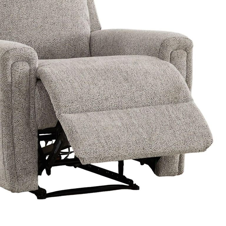Mayfair Electric Recliner Armchair - Ash Grey - Fabric