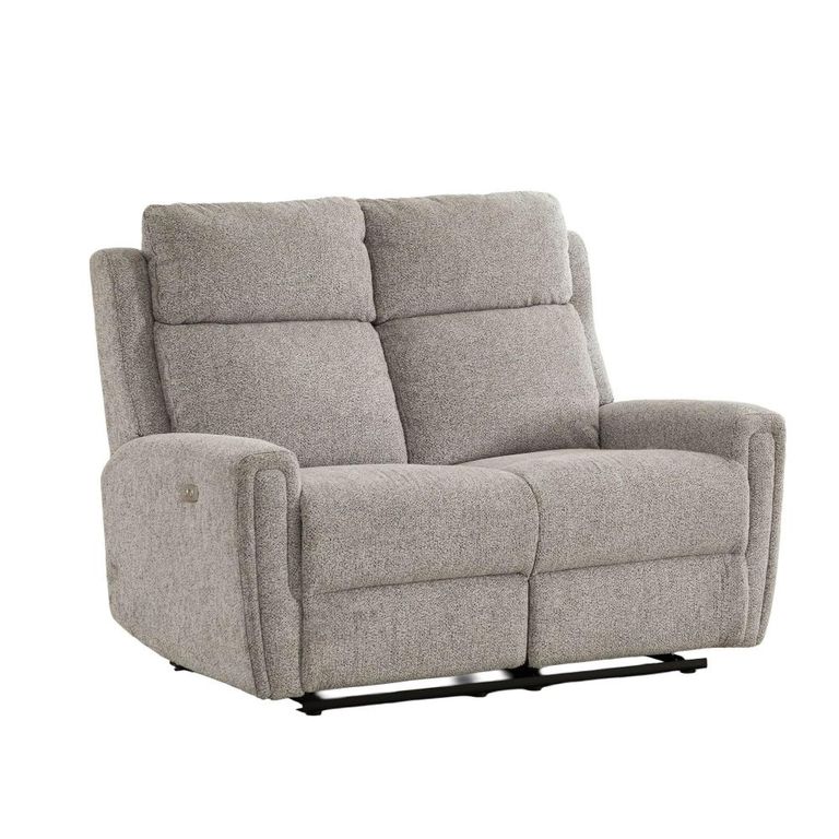 Mayfair Electric Recliner Sofa - 2 Seater - Ash Grey - Fabric