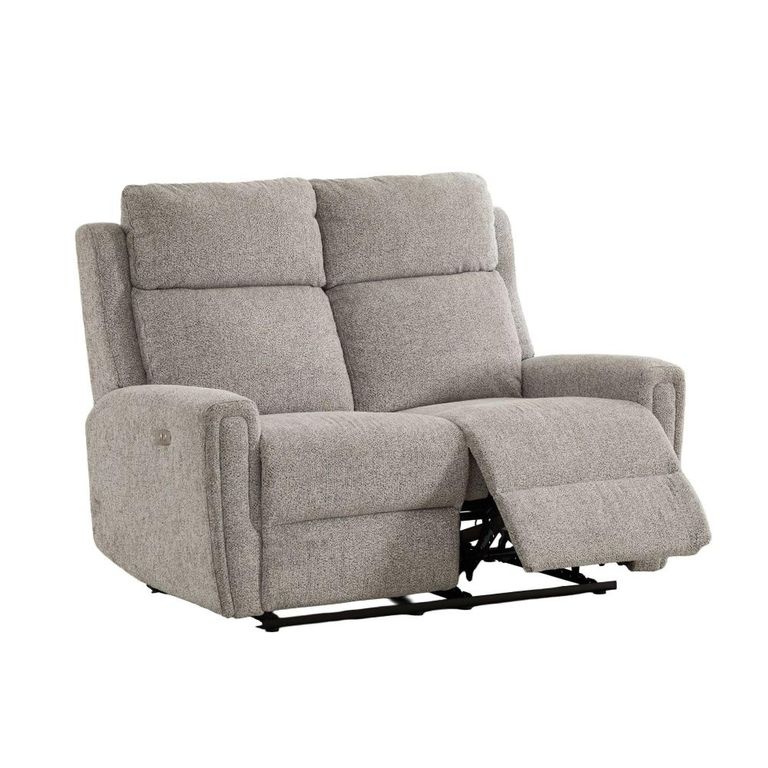 Mayfair Electric Recliner Sofa - 2 Seater - Ash Grey - Fabric