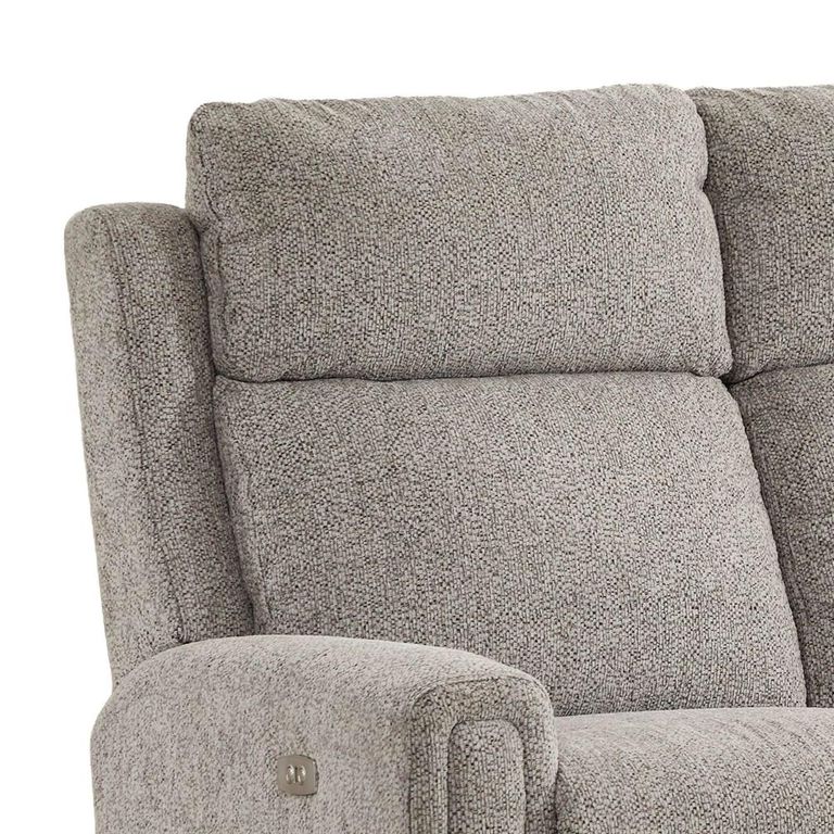 Mayfair Electric Recliner Sofa - 2 Seater - Ash Grey - Fabric