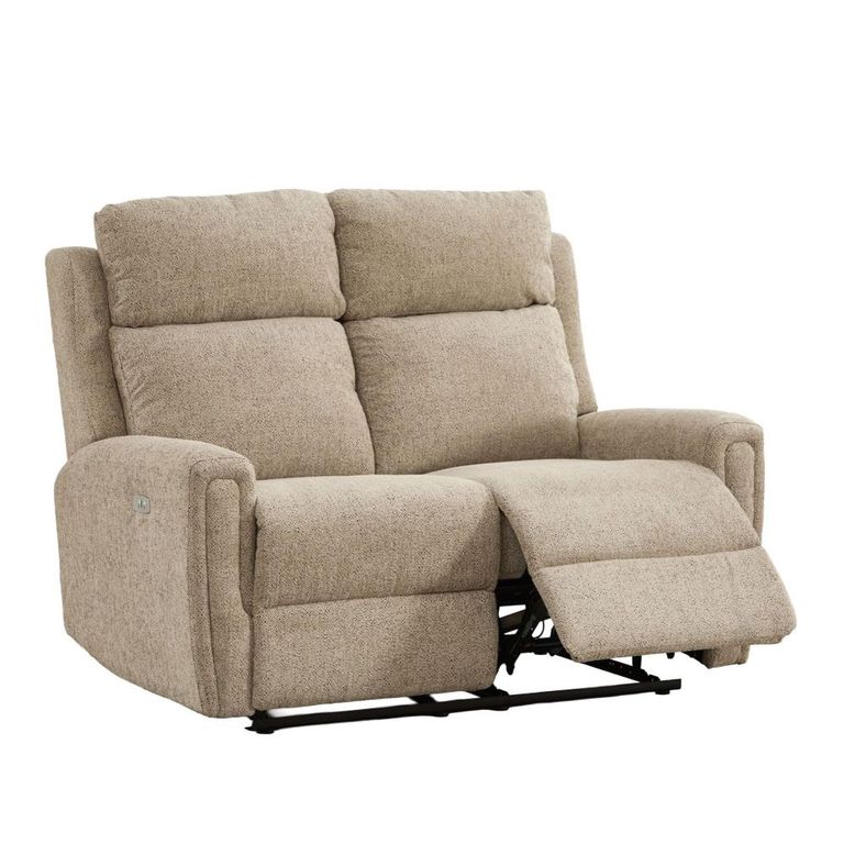 Mayfair Electric Recliner Sofa - 2 Seater - Beige - Fabric