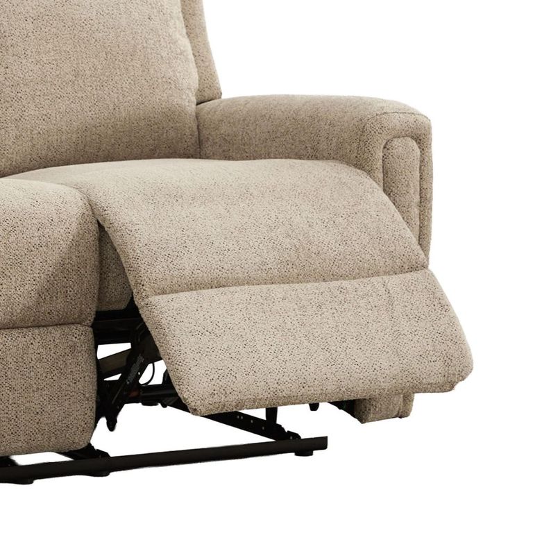 Mayfair Electric Recliner Sofa - 2 Seater - Beige - Fabric