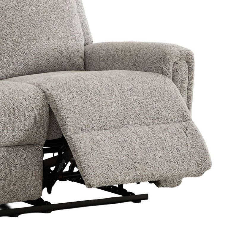 Mayfair Electric Recliner Sofa - 3 Seater - Ash Grey - Fabric