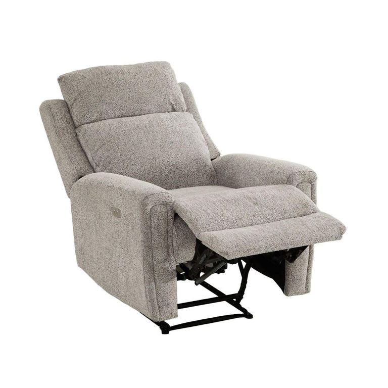 Mayfair Electric Recliner Sofa Suite - 3+1+1 Seater - Ash Grey - Fabric