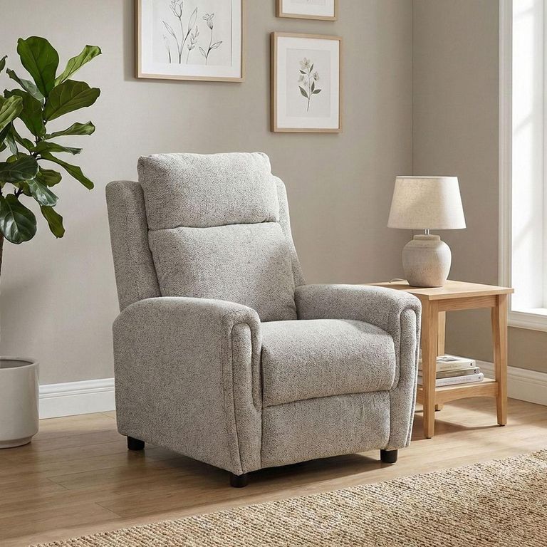Mayfair Armchair - Ash Grey - Fabric