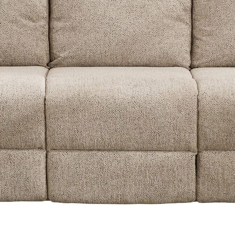 Mayfair Sofa - 3 Seater - Beige - Fabric