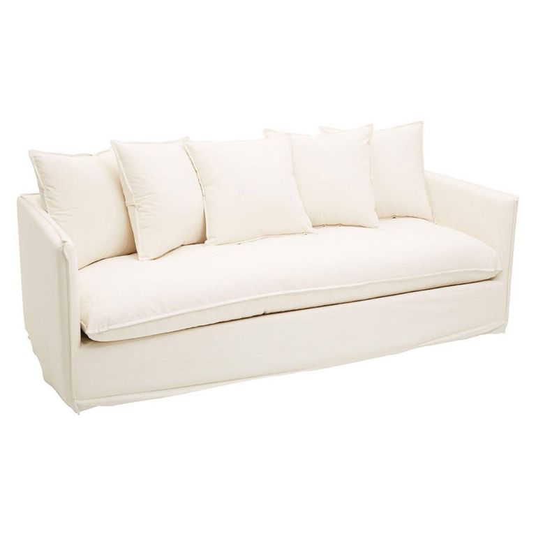 Antibes Sofa - 3 Seater - Cream Fabric