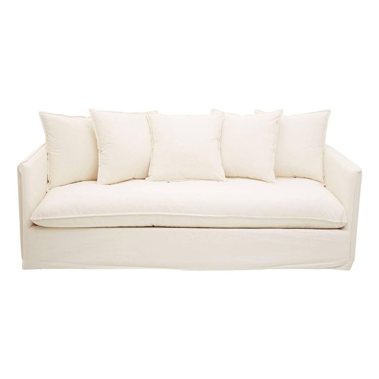 Antibes Sofa - 3 Seater - Cream Fabric