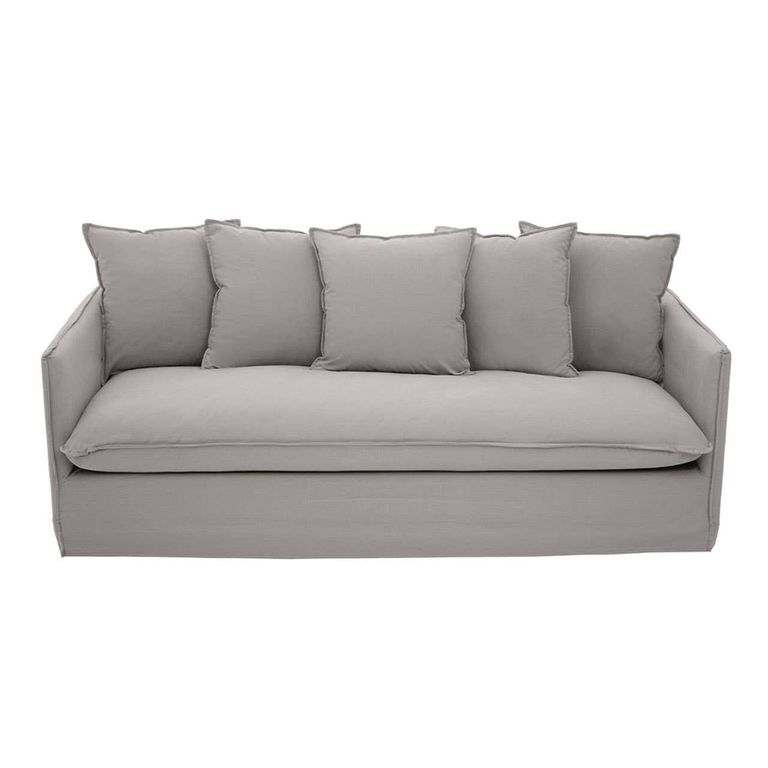 Antibes Sofa - 3 Seater - Grey Fabric