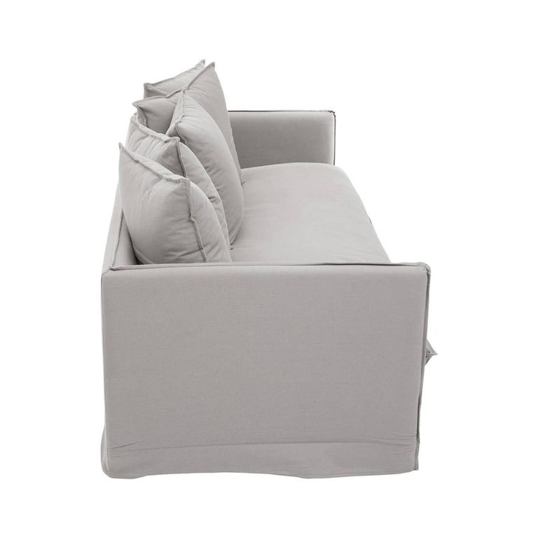 Antibes Sofa - 3 Seater - Grey Fabric