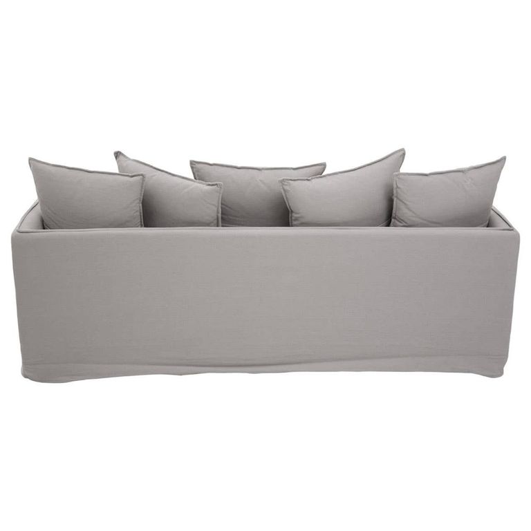 Antibes Sofa - 3 Seater - Grey Fabric