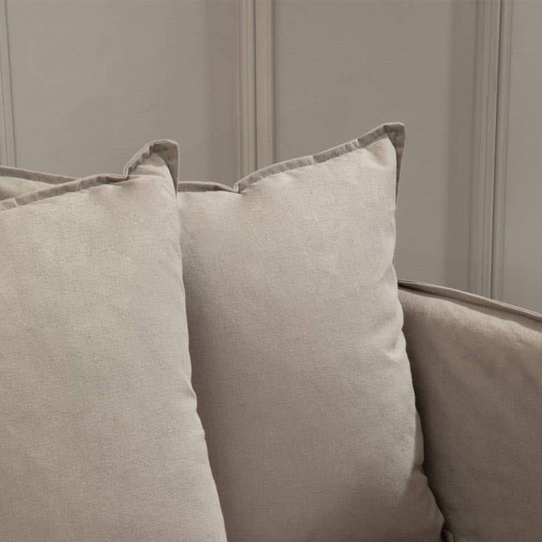 Antibes Sofa - 3 Seater - Grey Fabric