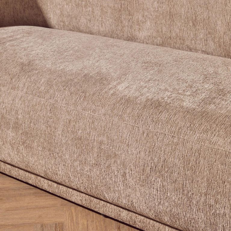 Delray Sofa - 3 Seater - Deep Stone Chenille Fabric
