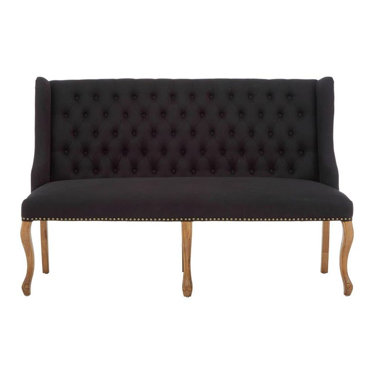 Harrison Sofa - 2 Seater - Black Fabric