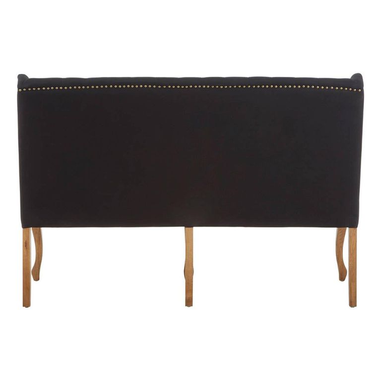 Harrison Sofa - 2 Seater - Black Fabric