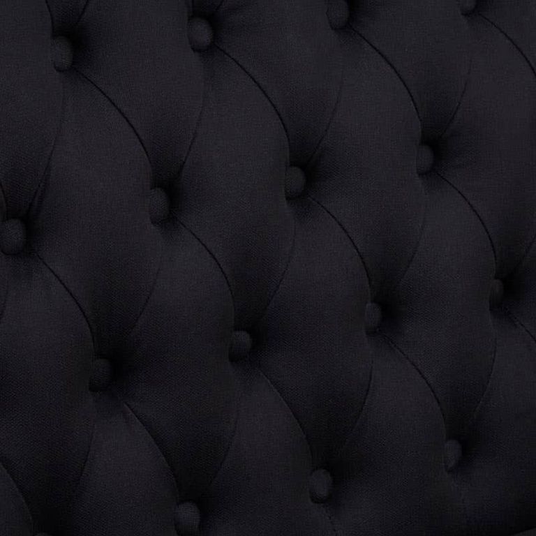Harrison Sofa - 2 Seater - Black Fabric