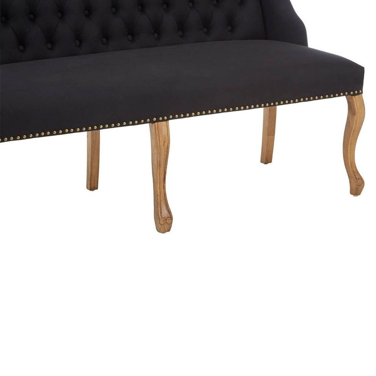 Harrison Sofa - 2 Seater - Black Fabric
