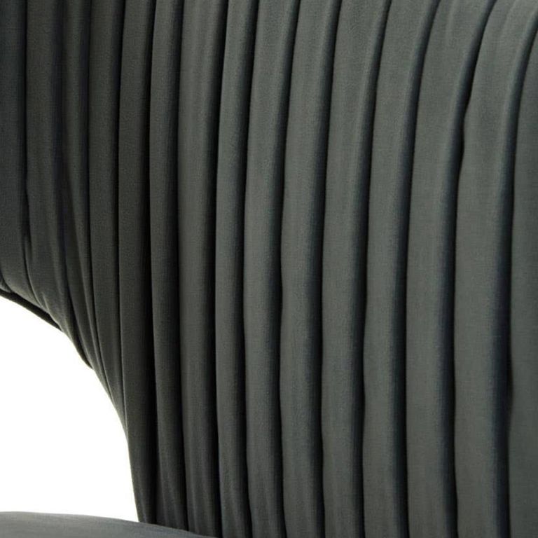 Hendricks Sofa - 2 Seater - Dusky Blue Velvet Fabric