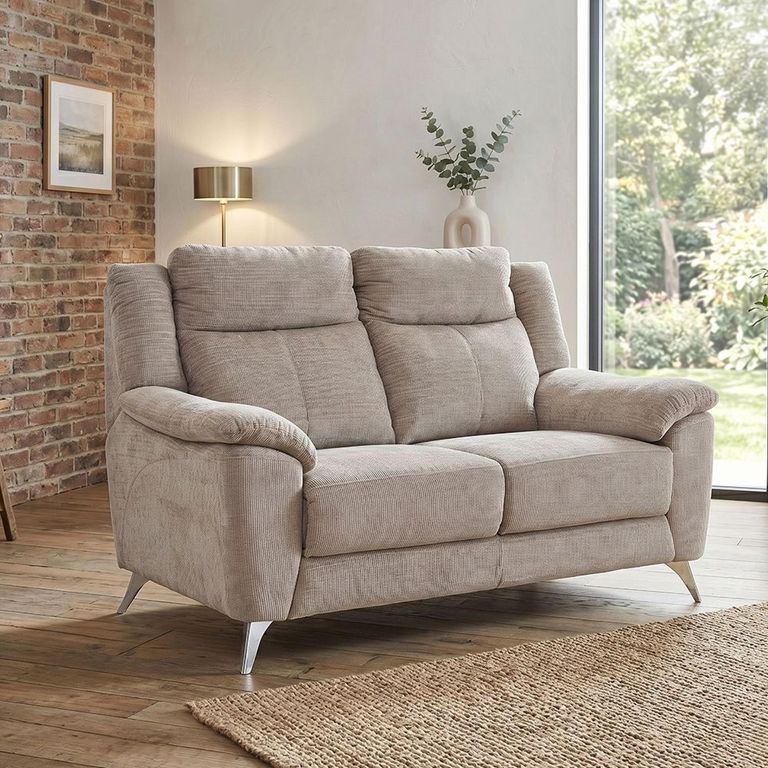 Monroe Sofa - 2 Seater - Fossil - Fabric