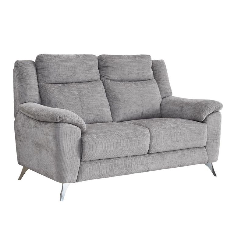 Monroe Sofa - 2 Seater - Ash Grey - Fabric