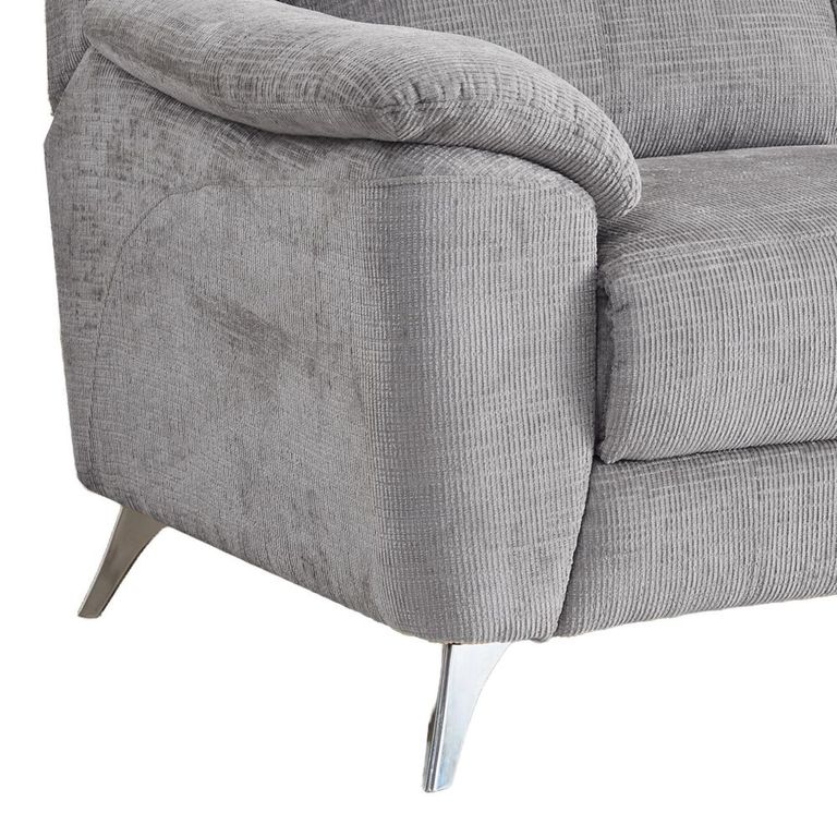 Monroe Sofa - 2 Seater - Ash Grey - Fabric