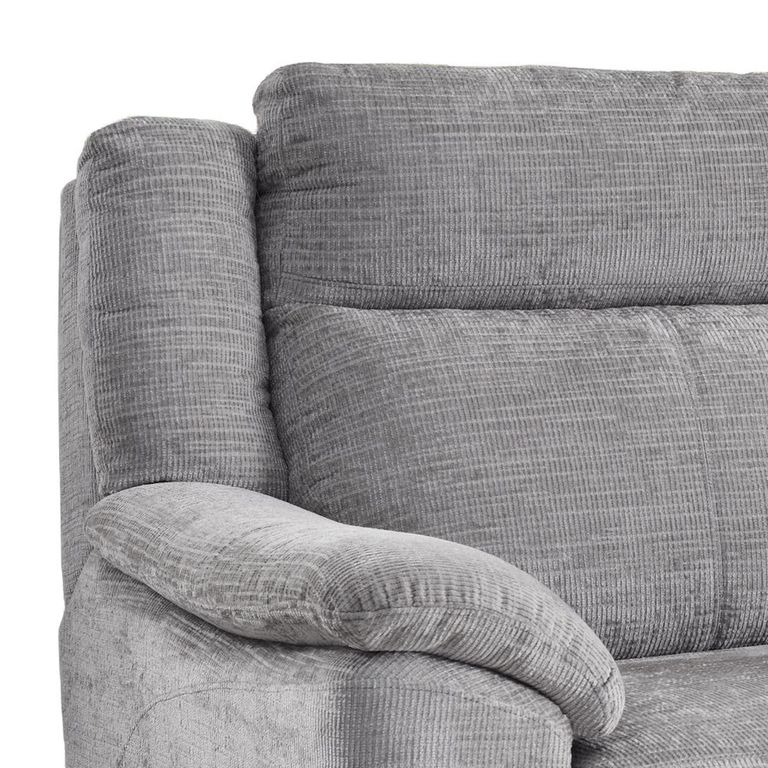 Monroe Sofa - 3 Seater - Ash Grey - Fabric