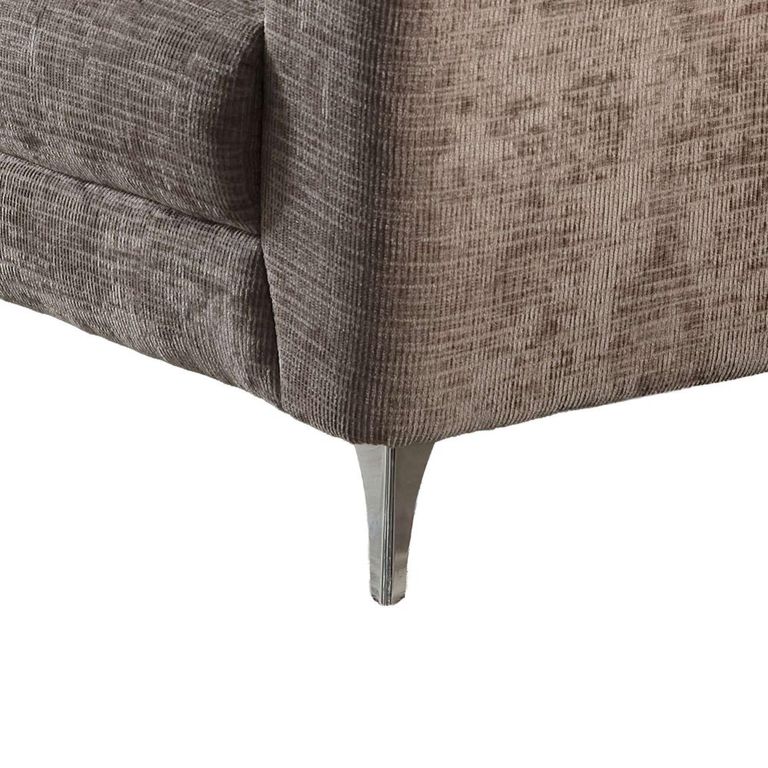 Monroe Sofa - 3 Seater - Stone - Fabric