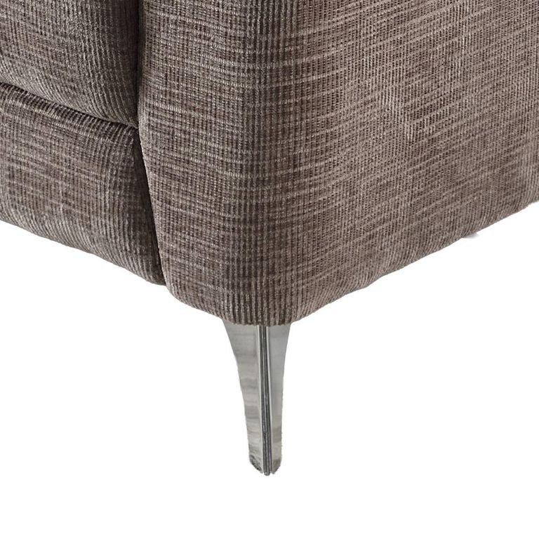 Monroe Sofa Suite - 3+1+1 Seater - Stone - Fabric