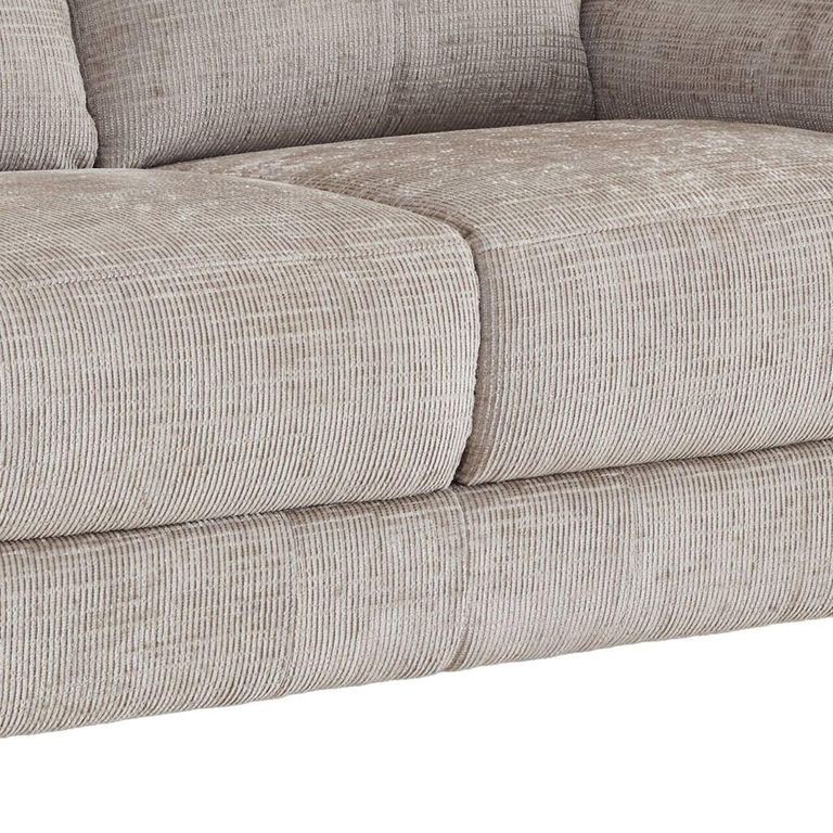 Monroe Sofa Suite - 3+2 Seater - Fossil - Fabric