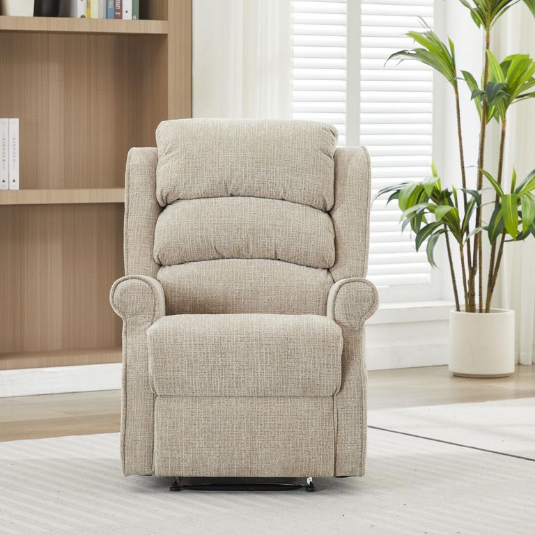 Regency Recliner Armchair - Rabbit - Fabric