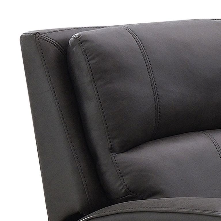 Silverton Recliner Armchair - Grey - Fabric