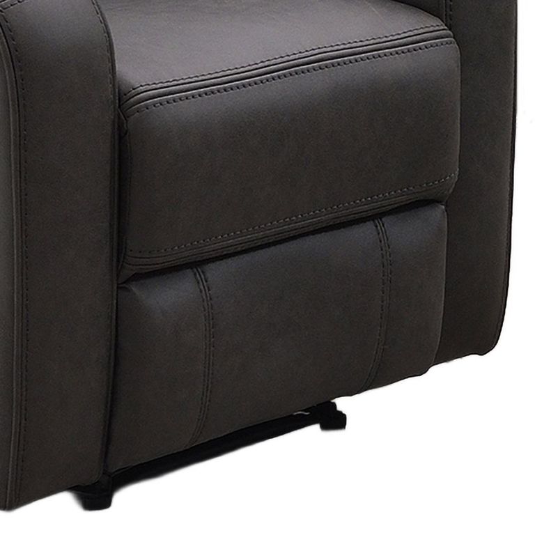Silverton Recliner Armchair - Grey - Fabric
