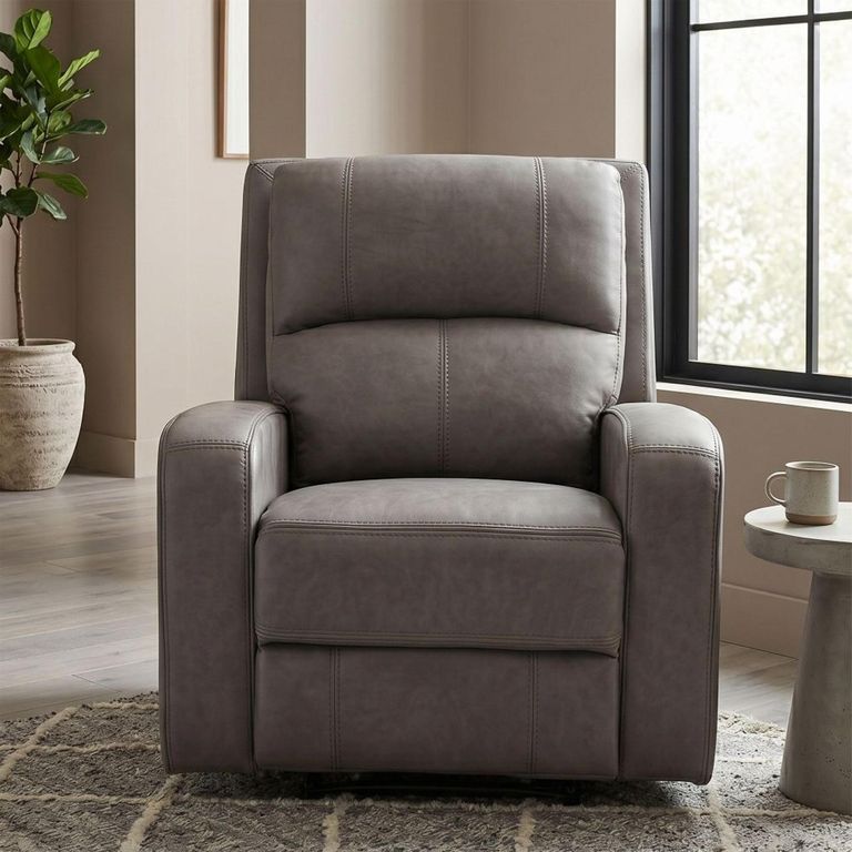 Silverton Recliner Armchair - Taupe - Fabric