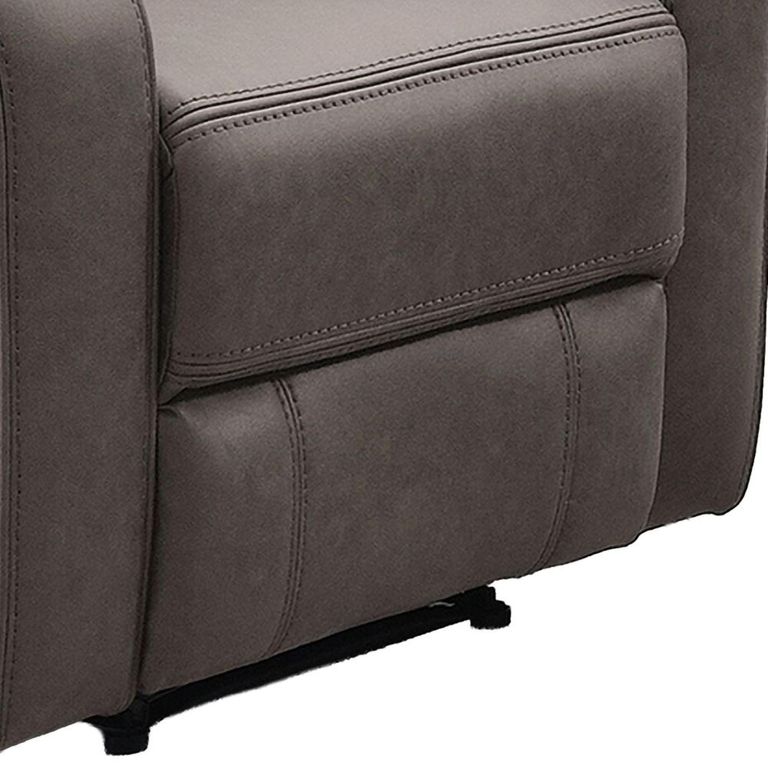 Silverton Recliner Armchair - Taupe - Fabric