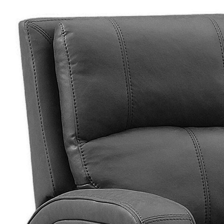 Silverton Recliner Sofa - 2 Seater - Grey - Fabric