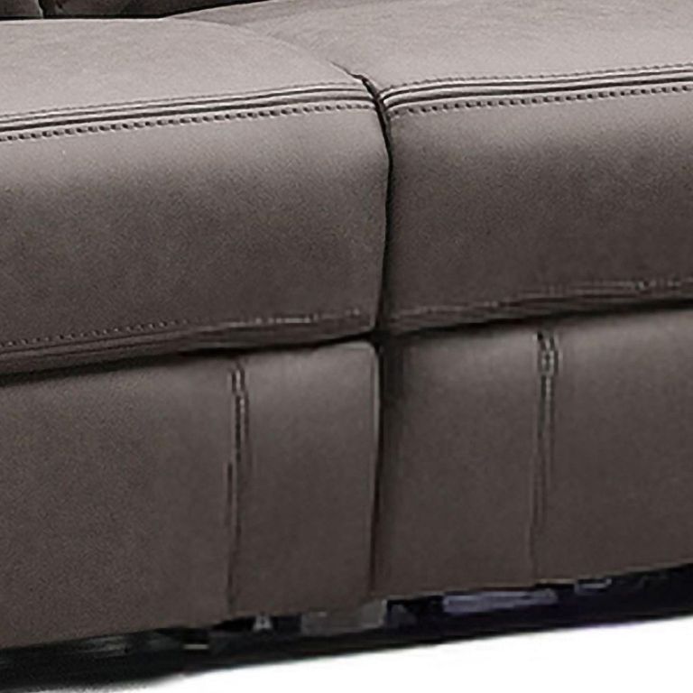 Silverton Recliner Sofa - 2 Seater - Taupe - Fabric