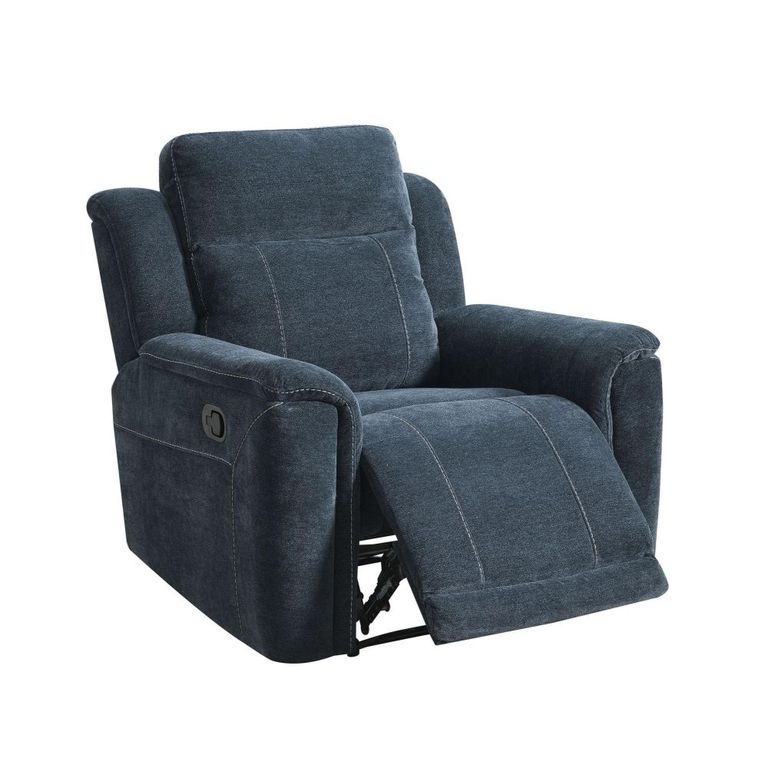 Somerton Recliner Armchair - Dark Grey - Fabric