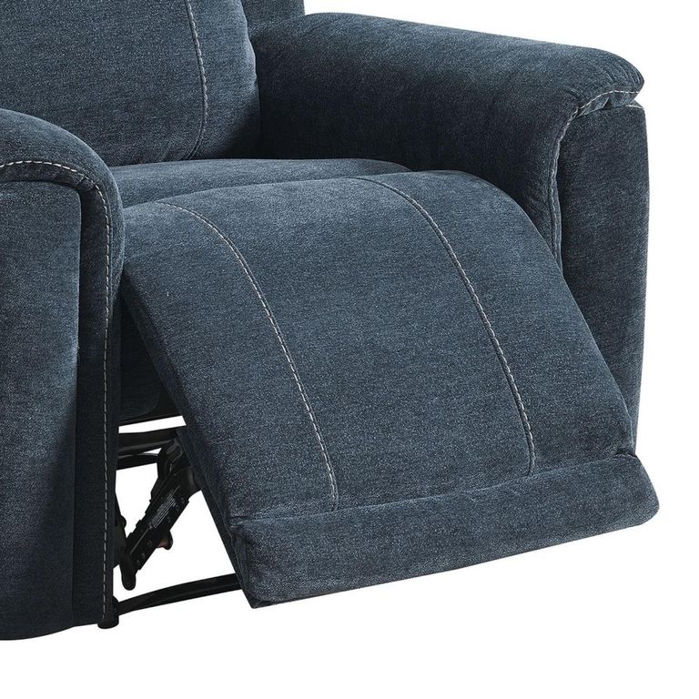 Somerton Recliner Armchair - Dark Grey - Fabric